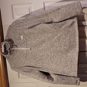 Gray The North Face Quarter-Zip Fleece Pullover